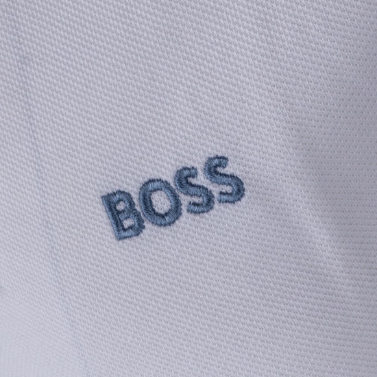 Boss Λευκό Κοντομάνικο polo Paddy - 50469055