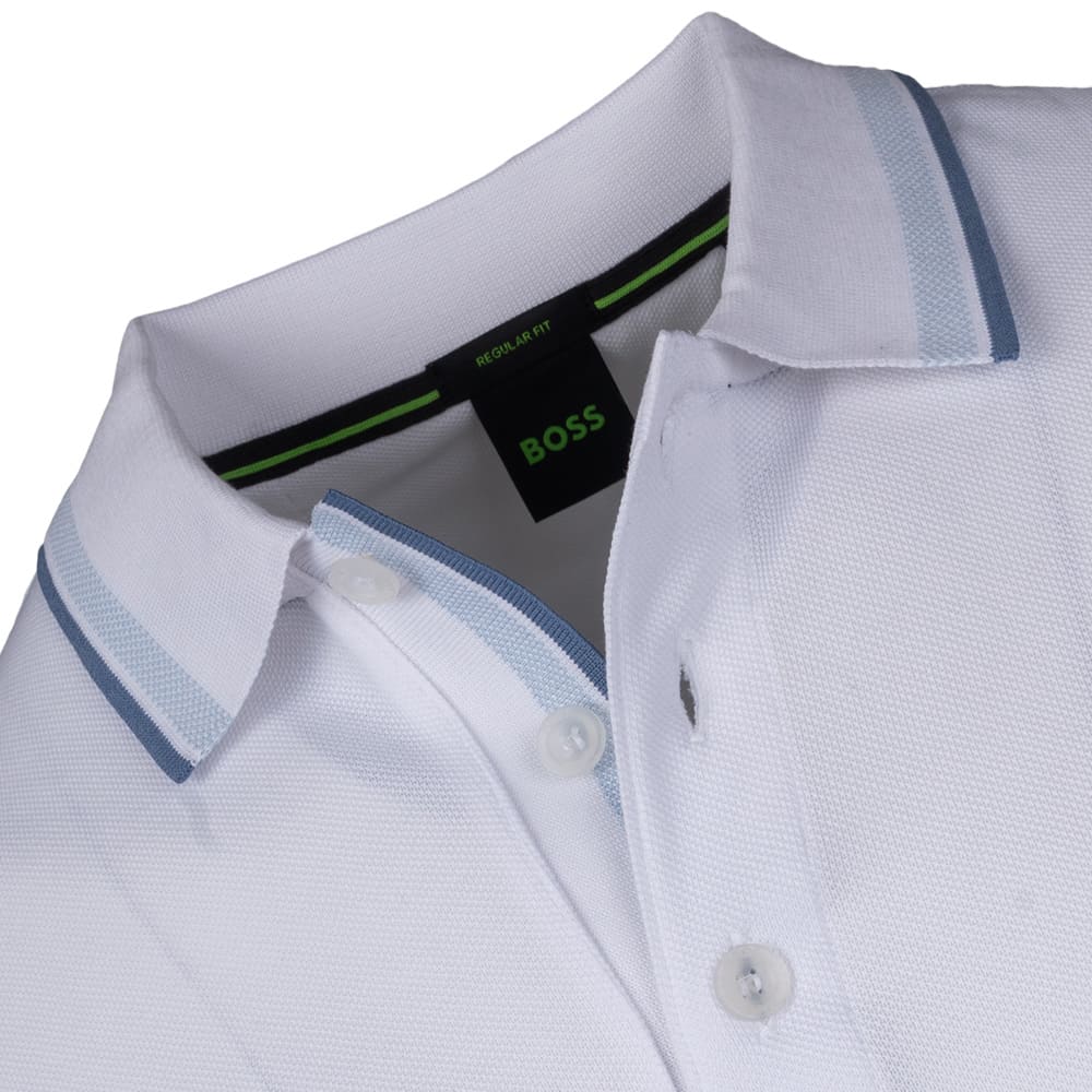 Boss Λευκό Κοντομάνικο polo Paddy - 50469055