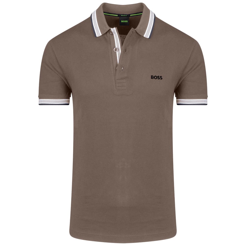 Boss Μπεζ Κοντομάνικο polo Paddy - 50469055