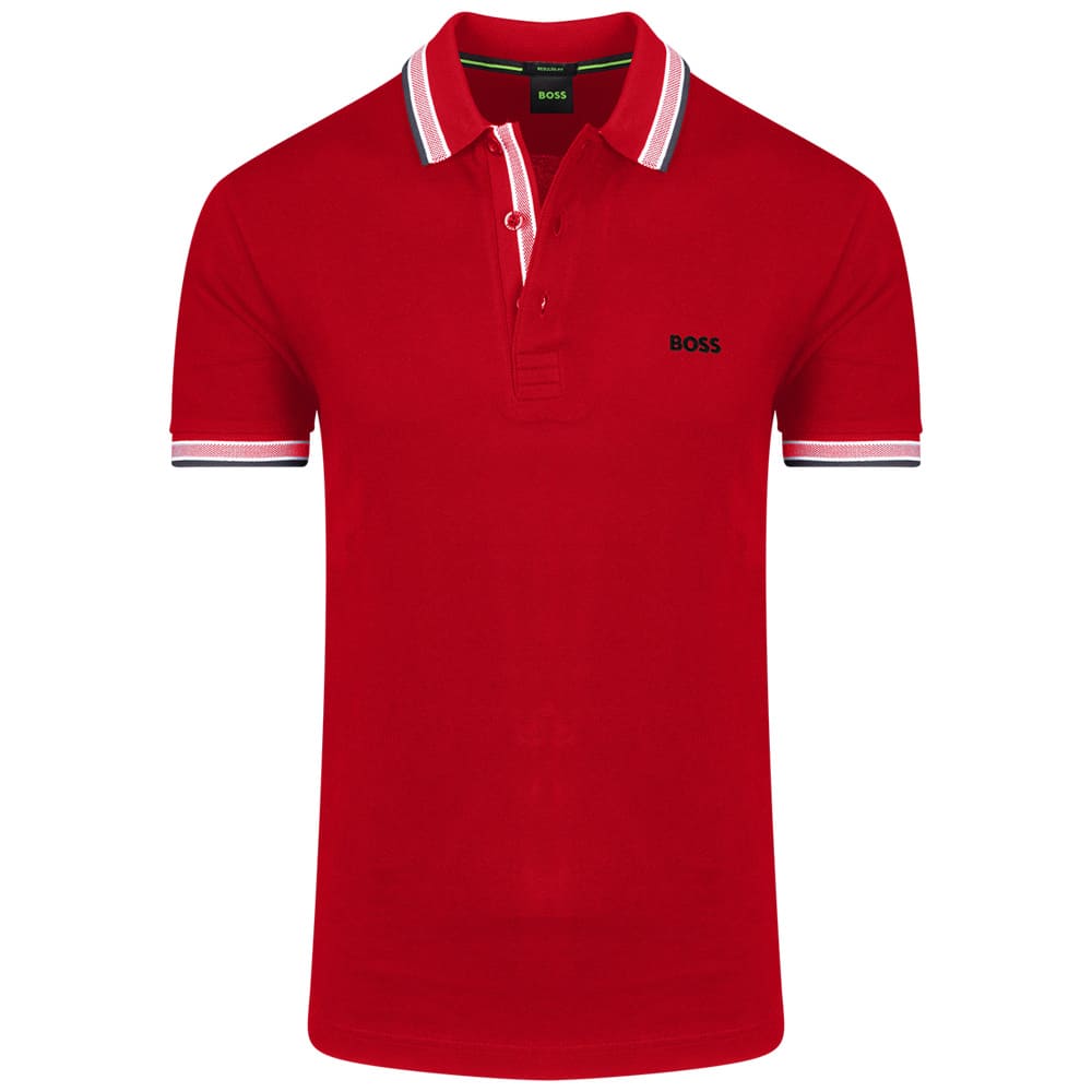 Boss Κόκκινο Κοντομάνικο polo Paddy - 50469055