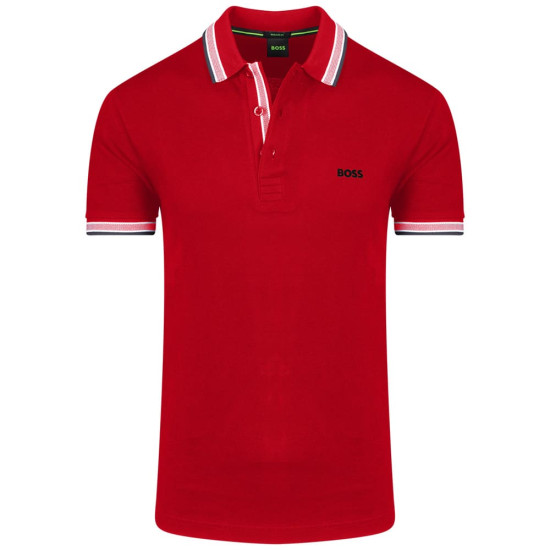 Boss Κόκκινο Κοντομάνικο polo Paddy - 50469055