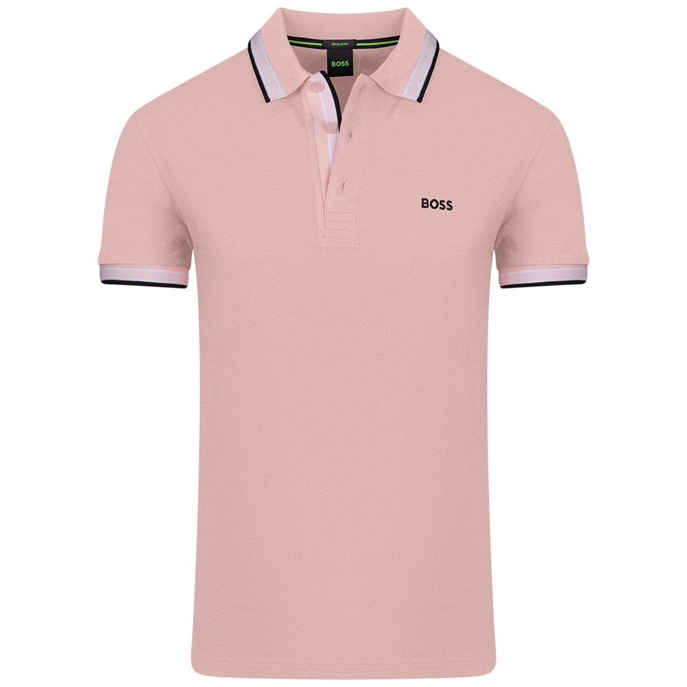 Boss Ροζ Κοντομάνικο polo Paddy - 50469055