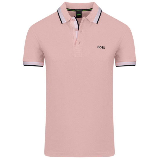 Boss Ροζ Κοντομάνικο polo Paddy - 50469055