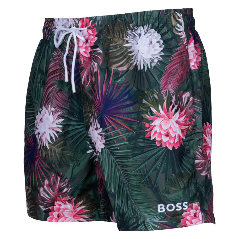 Boss Πράσινο Μαγιό Floral - 50469321