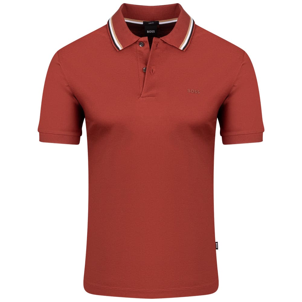 Boss Πορτοκαλί Κοντομάνικο polo - 50469360