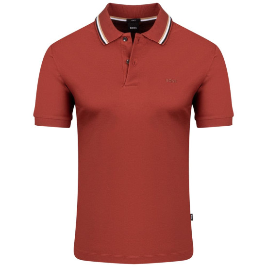 Boss Πορτοκαλί Κοντομάνικο polo - 50469360