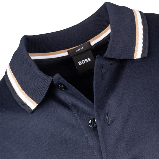 Boss Μπλε Κοντομάνικο polo - 50469360