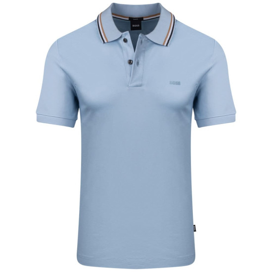 Boss Γαλάζιο Κοντομάνικο polo - 50469360