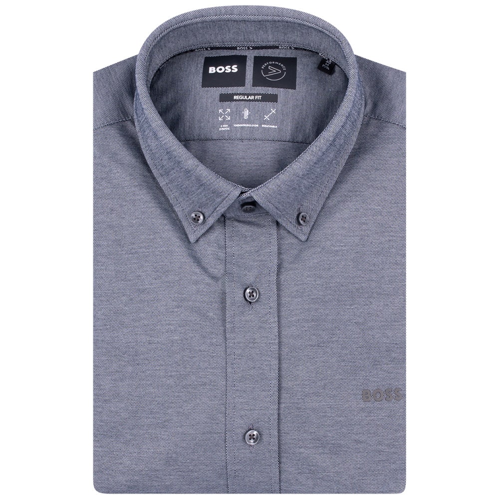 Boss Γκρι Πουκάμισο Button Down - 50469378