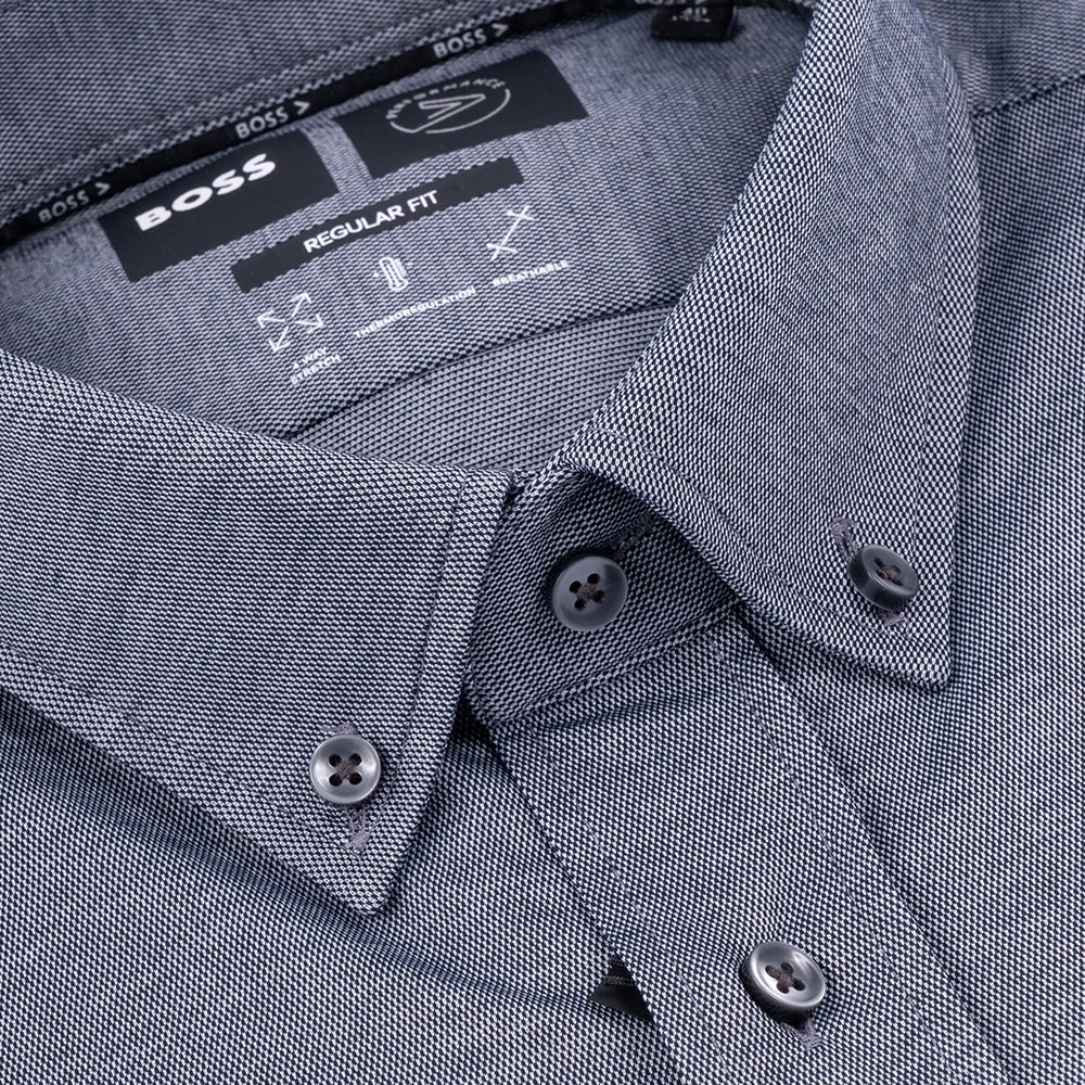 Boss Γκρι Πουκάμισο Button Down - 50469378