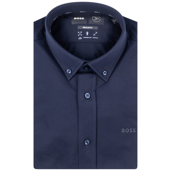 Boss Μπλε Πουκάμισο Button Down - 50469378