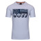 Boss T-shirt Round Neck 100% Cotton 50469663 Λευκό