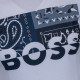 Boss T-shirt Round Neck 100% Cotton 50469663 Λευκό