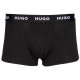 Hugo Μαύρο Boxer TRUNK 3Pcs - 50469786