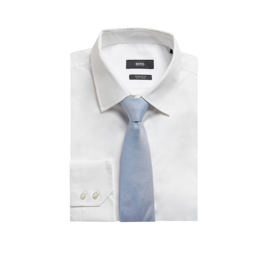 Boss Γαλάζια Γραβάτα 100% Silk - 50471752
