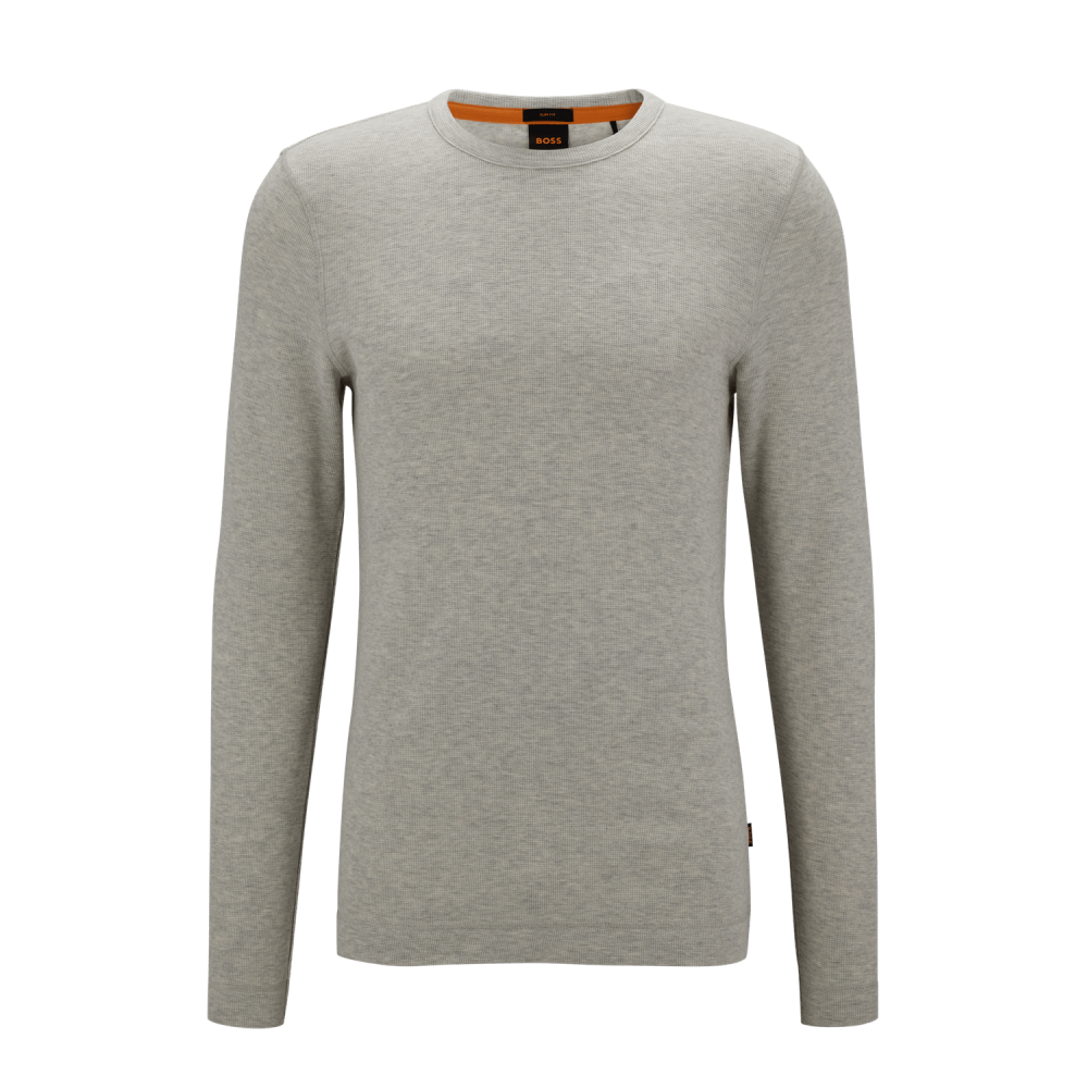 Boss Γκρι Μπλούζα C Neck - 50472309