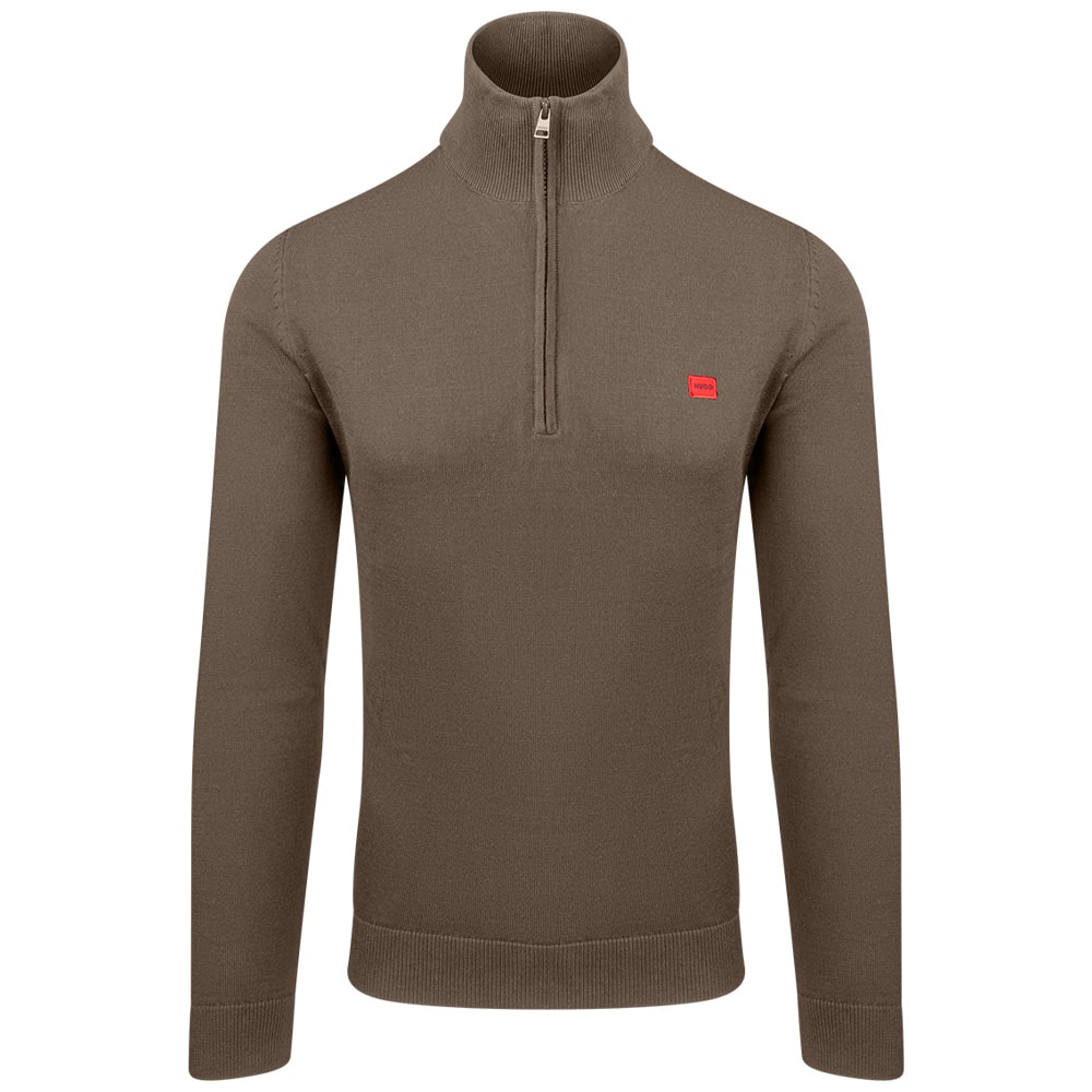Hugo Καφέ Half Zip - 50474164