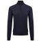 Hugo Μπλε Half Zip 100% Wool - 50474175