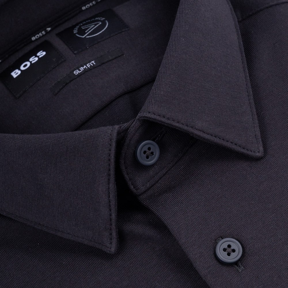 Boss Μαύρο Πουκάμισο P-HANK - 50474283