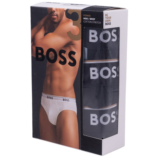 Boss Μαύρο Εσώρουχο 3Pcs - 50475273