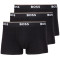 Boss Μαύρο Boxer 3Pcs - 50475274