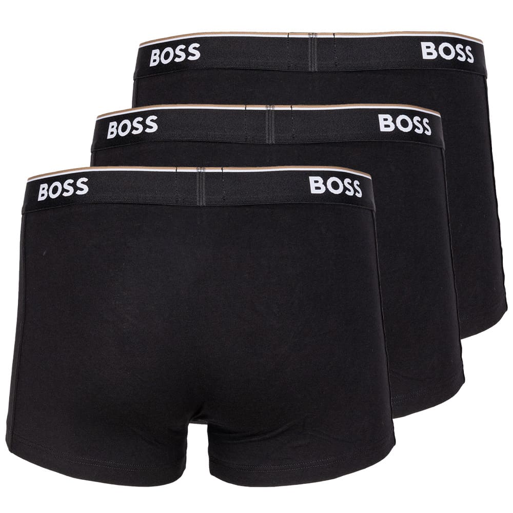 Boss Μαύρο Boxer 3Pcs - 50475274