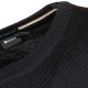 Boss Μαύρο Πουλόβερ C Neck 100% Wool - 50476364