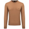 Boss Μπεζ Πουλόβερ C Neck 100% Wool - 50476364