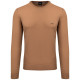 Boss Μπεζ Πουλόβερ C Neck 100% Wool - 50476364