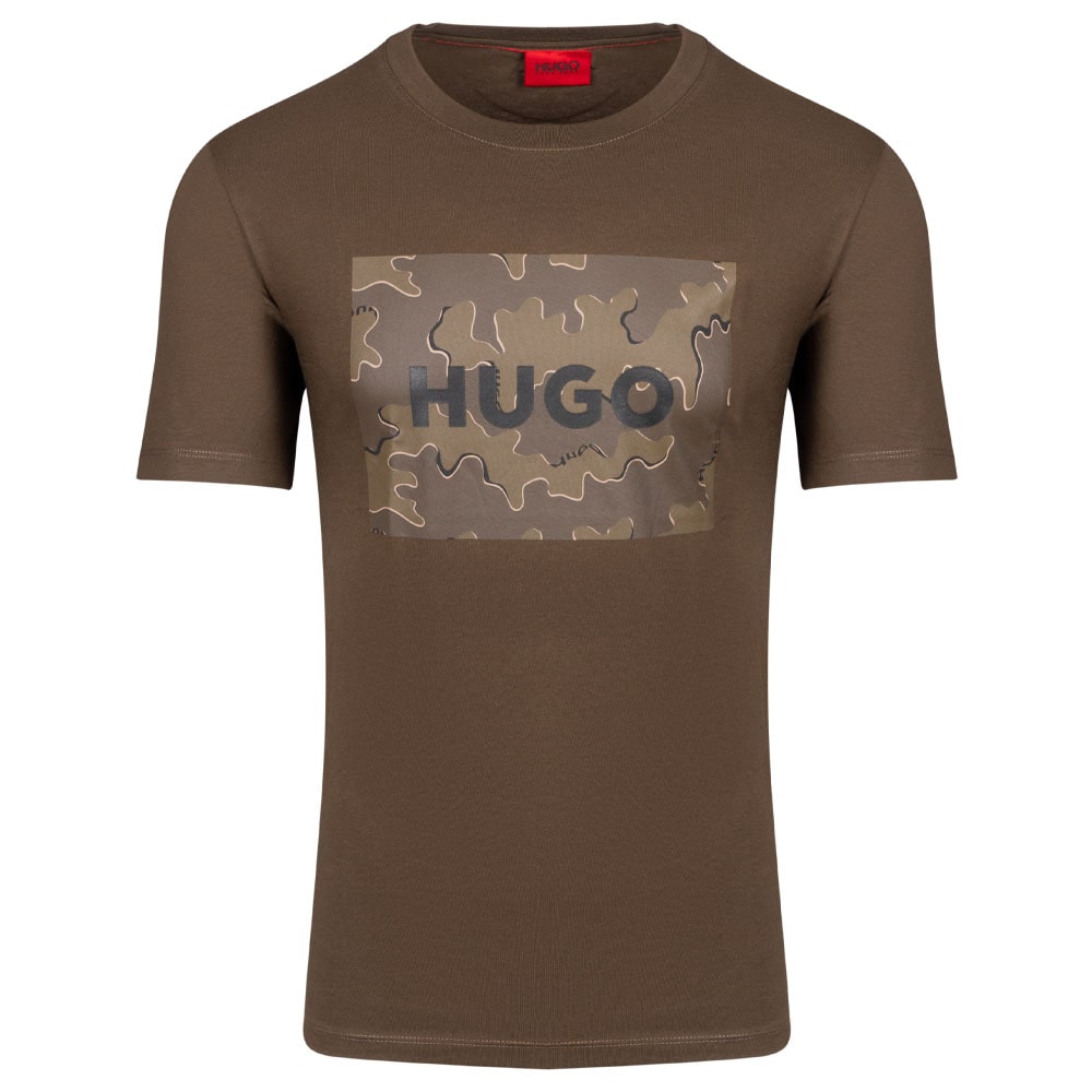 Hugo Λαδί T-shirt - 50477005