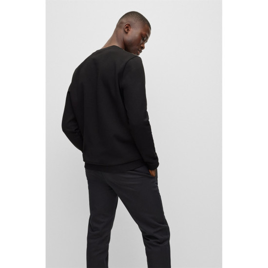 Boss Μαύρο Φούτερ C Neck - 50477122
