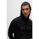 Boss Μαύρο Hoodie - 50477131