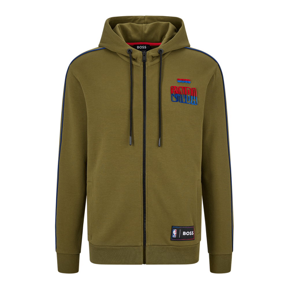 Boss Λαδί Ζακέτα Hoodie - 50477412