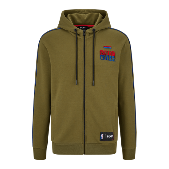 Boss Λαδί Ζακέτα Hoodie - 50477412