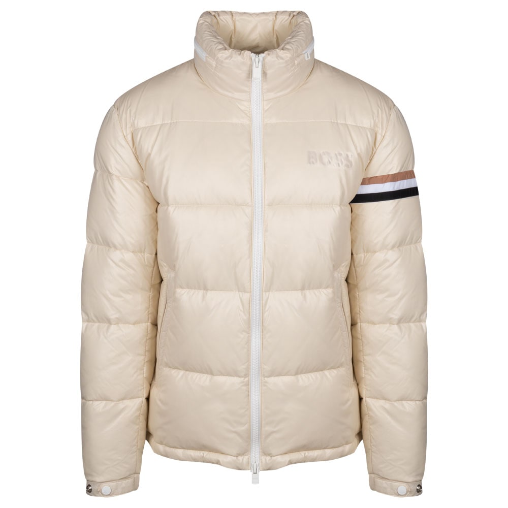 Boss Μπεζ Μπουφάν τύπου Puffer - 50478850 