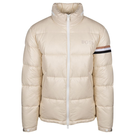 Boss Μπεζ Μπουφάν τύπου Puffer - 50478850 
