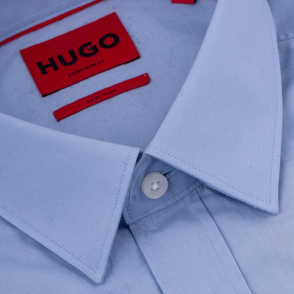 Hugo Γαλάζιο Πουκάμισο Elisha - 50479219
