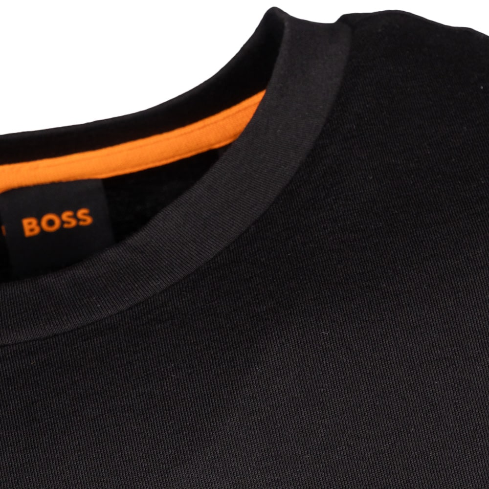 Boss Μαύρο T-shirt Thinking C Neck - 50481923