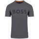 Boss Γκρι T-shirt Thinking C Neck - 50481923