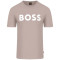 Boss Μπεζ T-shirt Thinking C Neck - 50481923