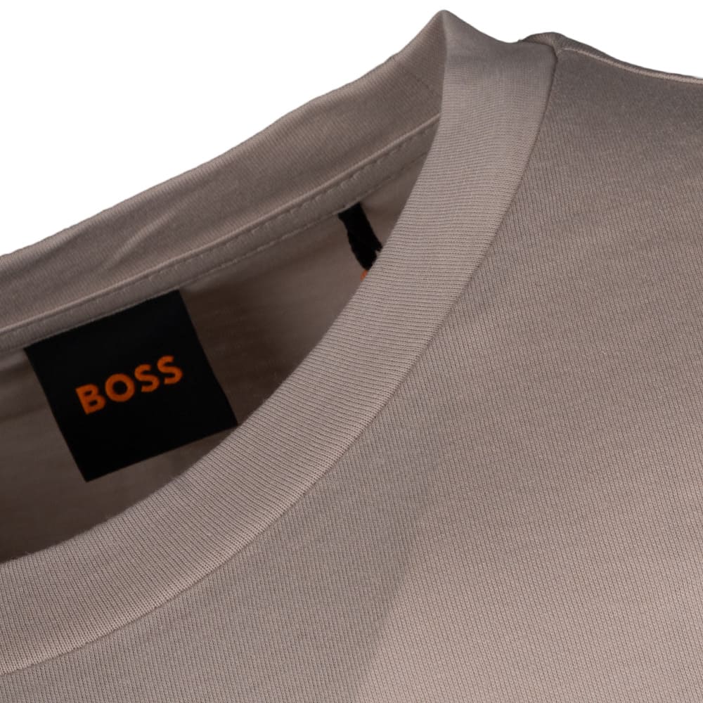 Boss Μπεζ T-shirt Thinking C Neck - 50481923