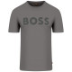 Boss Γκρι T-shirt Thinking C Neck - 50481923