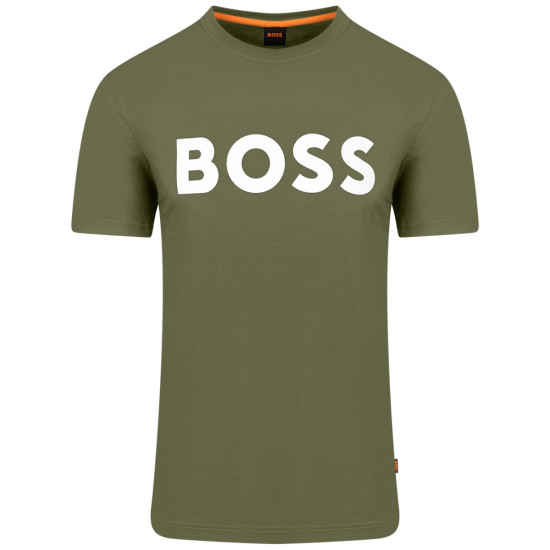 Boss Λαδί T-shirt Thinking C Neck - 50481923