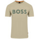 Boss Χακί T-shirt Thinking C Neck - 50481923