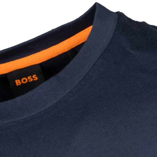 Boss Μπλε Σκούρο T-shirt Thinking C Neck - 50481923