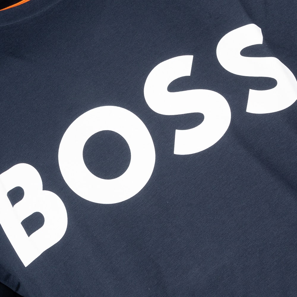 Boss Μπλε Σκούρο T-shirt Thinking C Neck - 50481923