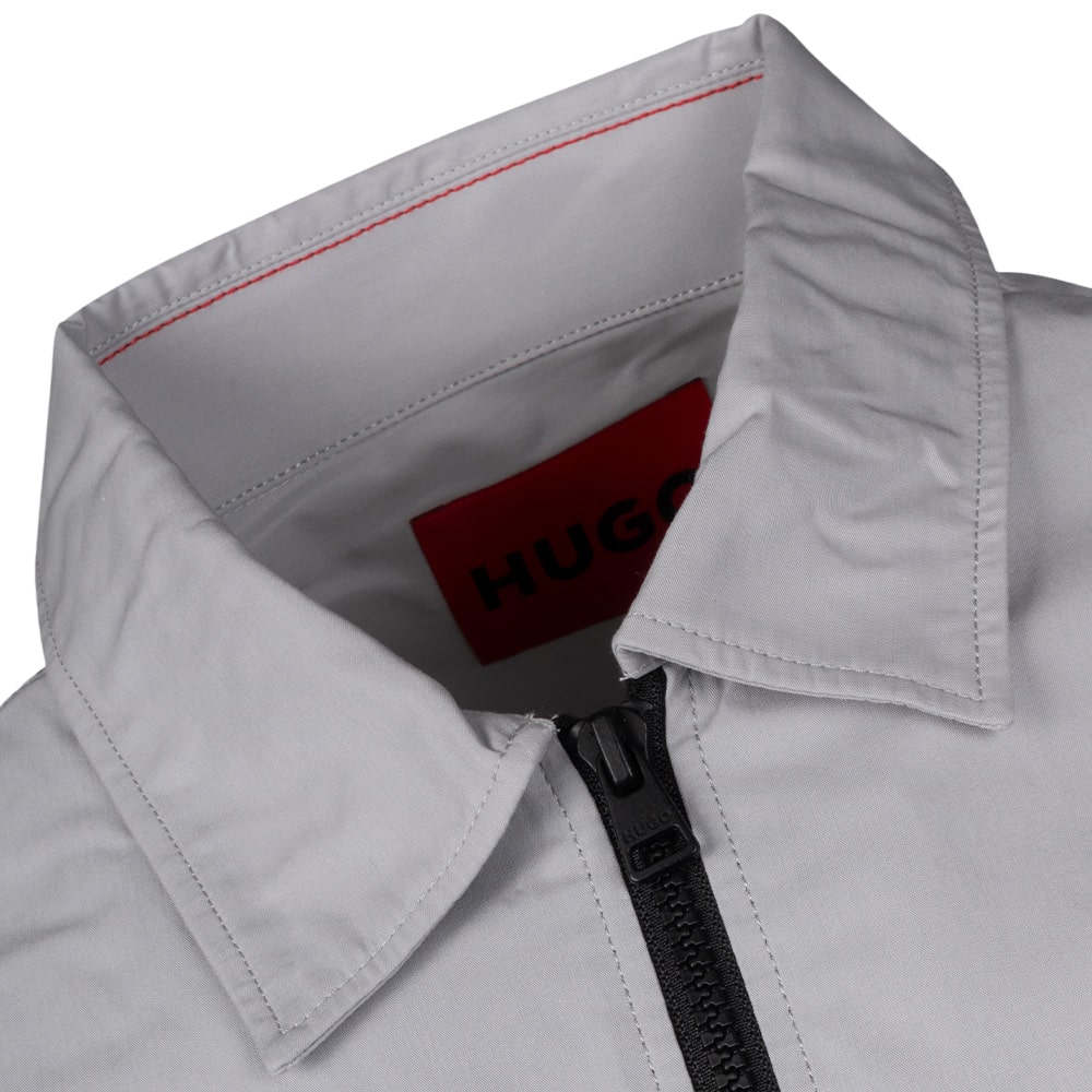 Hugo Γκρι Πουκάμισο Overshirt - 50482701