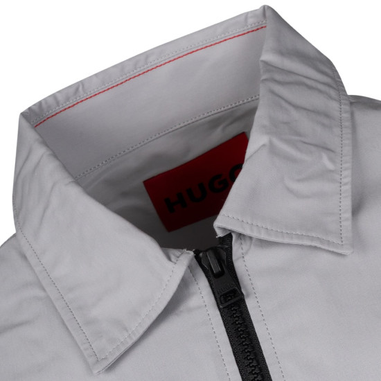 Hugo Γκρι Πουκάμισο Overshirt - 50482701