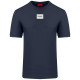 Hugo Μπλε T-shirt C Neck Diragolino - 50484698