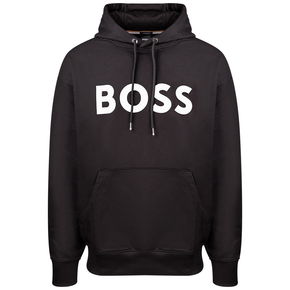 BOSS Μαύρο Hoodie - 50485316